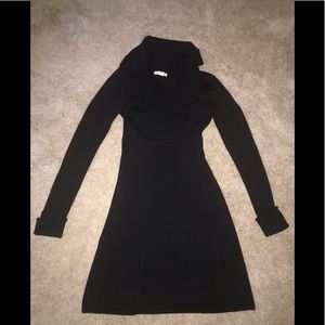 Dakini off shoulder fitted sweater dress